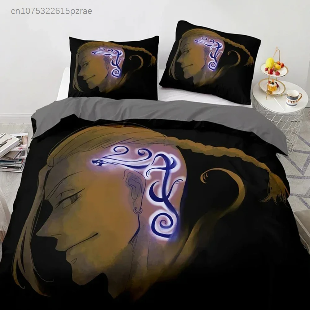 3D Print Tokyo Avengers Bedding Set Anime Manjiro Sano Duvet Cover Double Twin Full Queen King Adult Kids Quilt