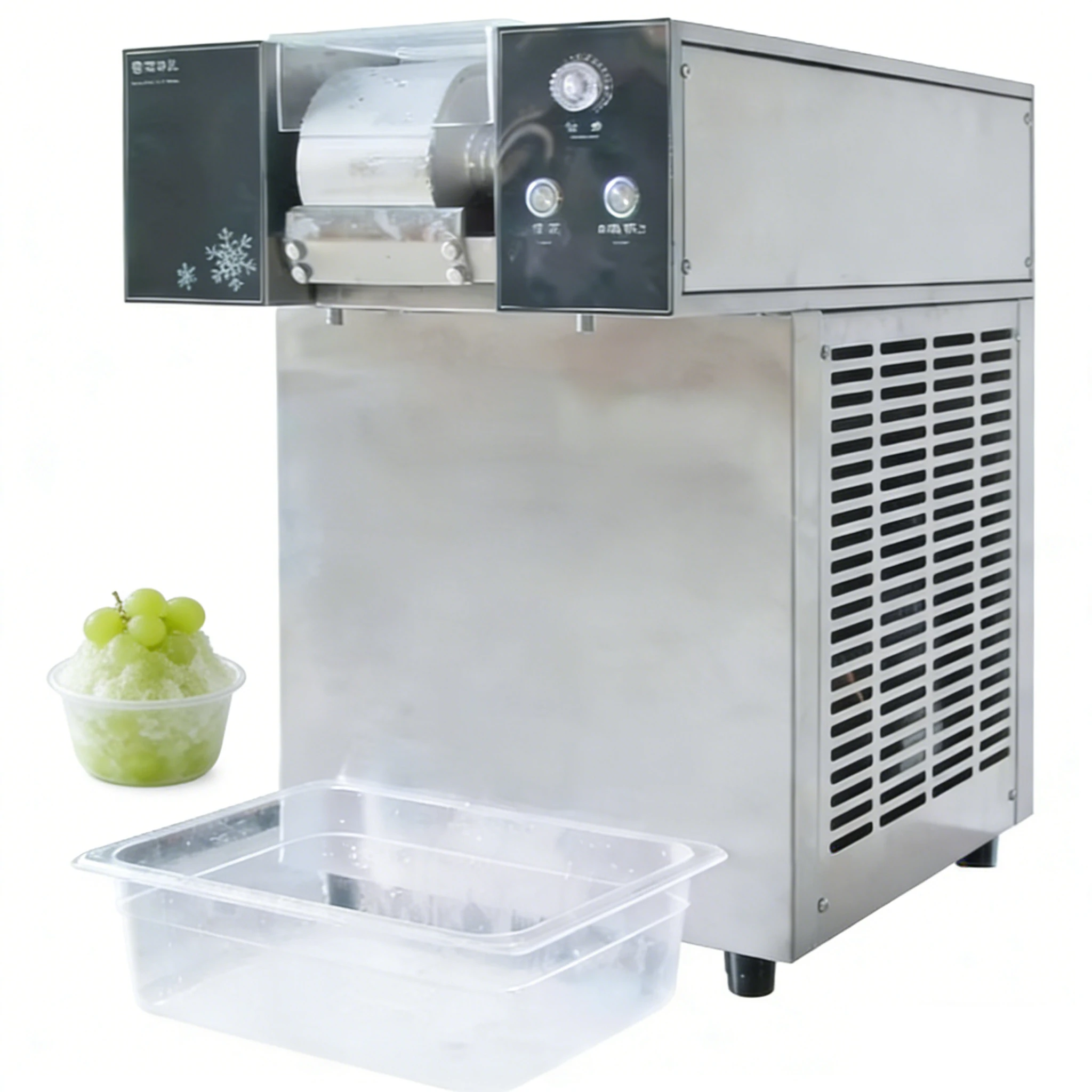 Flake Ice Maker For Smoothie Shop Dessert Store Easy Operation Cream Ice Machine Commercial Snowflake Ice Maker Machine