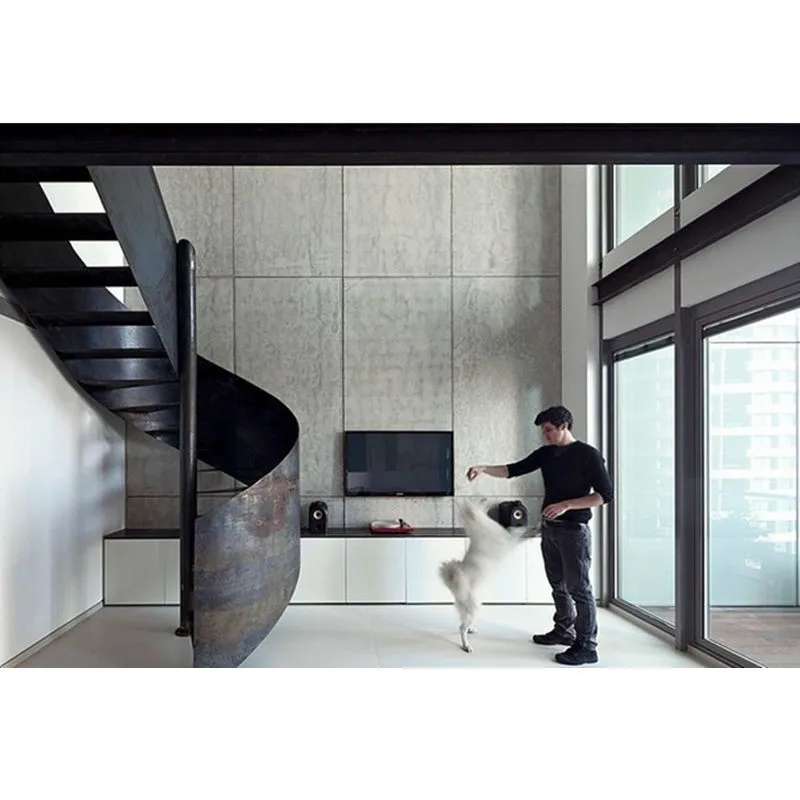 custom.DAIYA Staircase Slide with Rod bar Railing