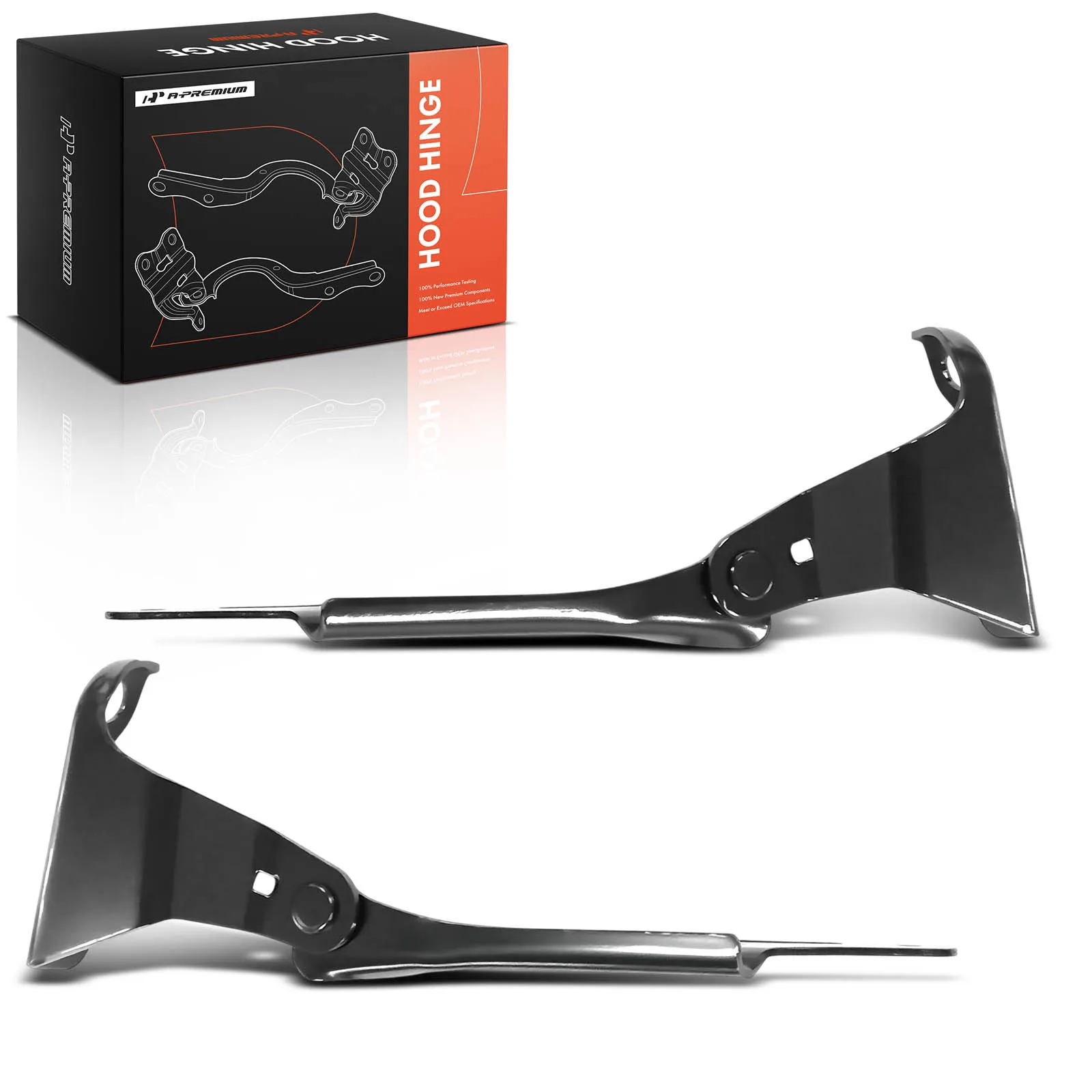 A-Premium Pair Front Driver & Passenger Side Hood Hinge for Acura RSX 2002-2006