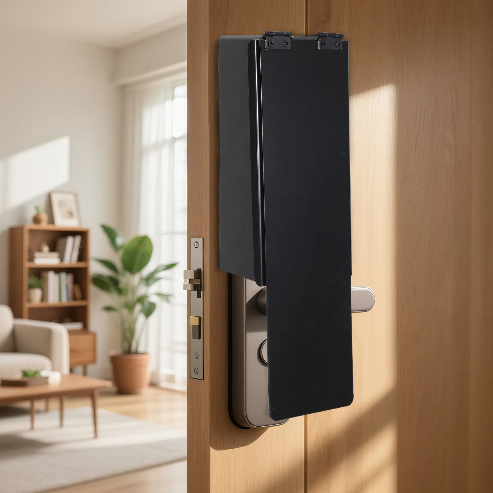 Outdoor Keypad Rain Cover Waterproof Flip Plastic Protector Sunshade Shield for Doorbell Fingerprint Lock Access Control