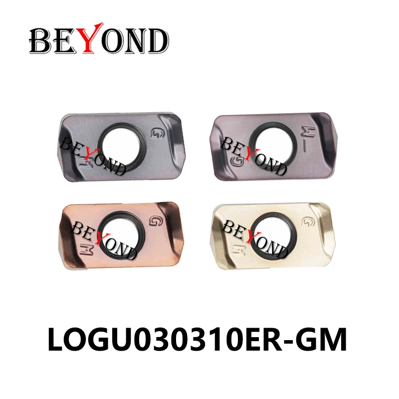 

BEYOND LOGU030310ER-GM Fast-Feed Milling Inserts CNC Lathe Cutter LOGU 030310 ER High Performance For Steel Stainless HRC50