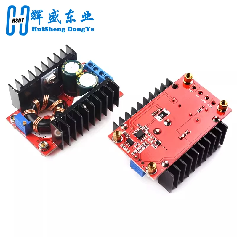 150W DC-DC Boost Converter Step Up Power Supply Module 10-32V To 12-35V 10A Laptop Voltage Charge Board