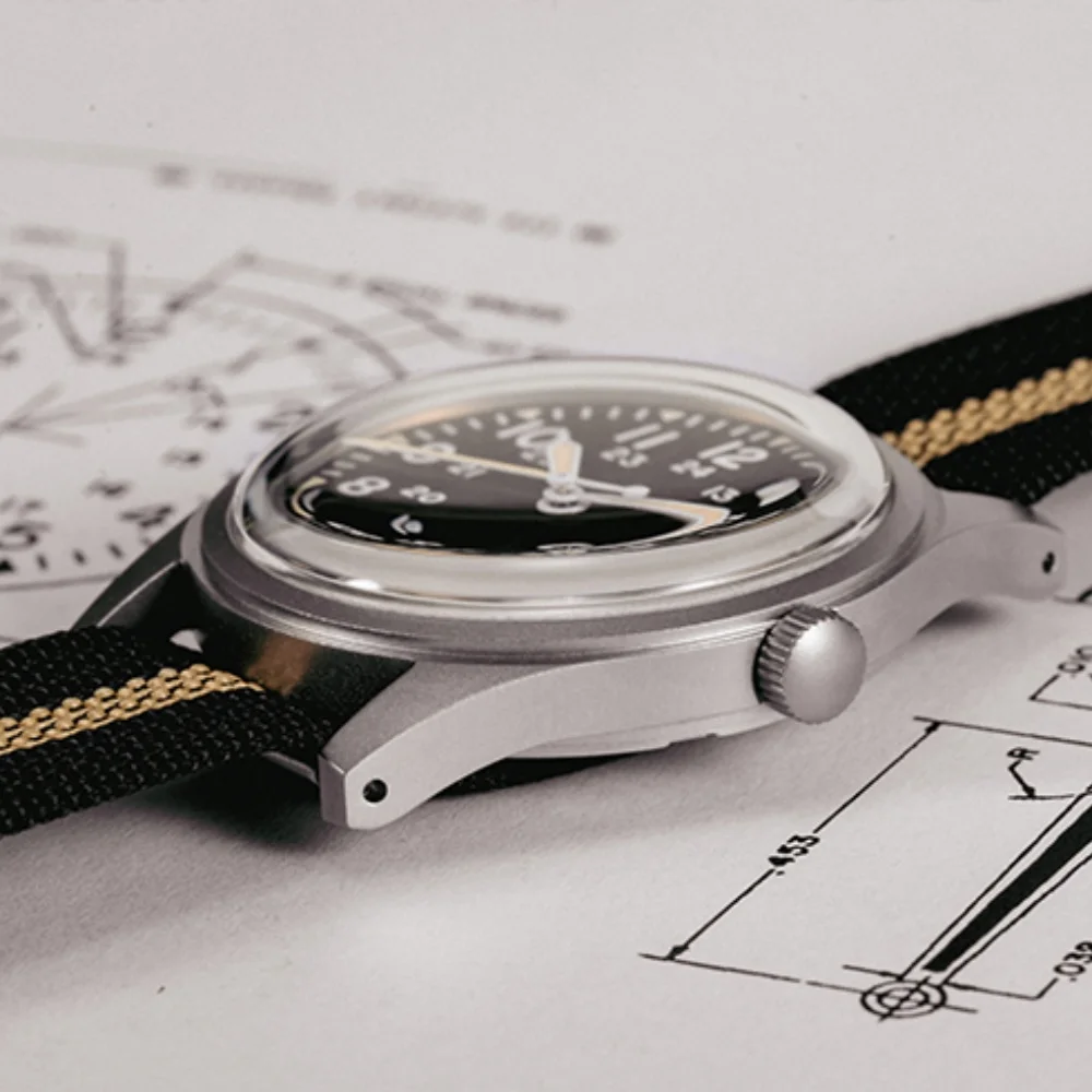 RDUNAE 2025 جديد ساعة كوارتز رجالية ميوتا سوبر 2035 RA03 34.5 مللي متر عسكرية مقاوم للماء مضيئة الفولاذ المقاوم للصدأ Reloj Hombre