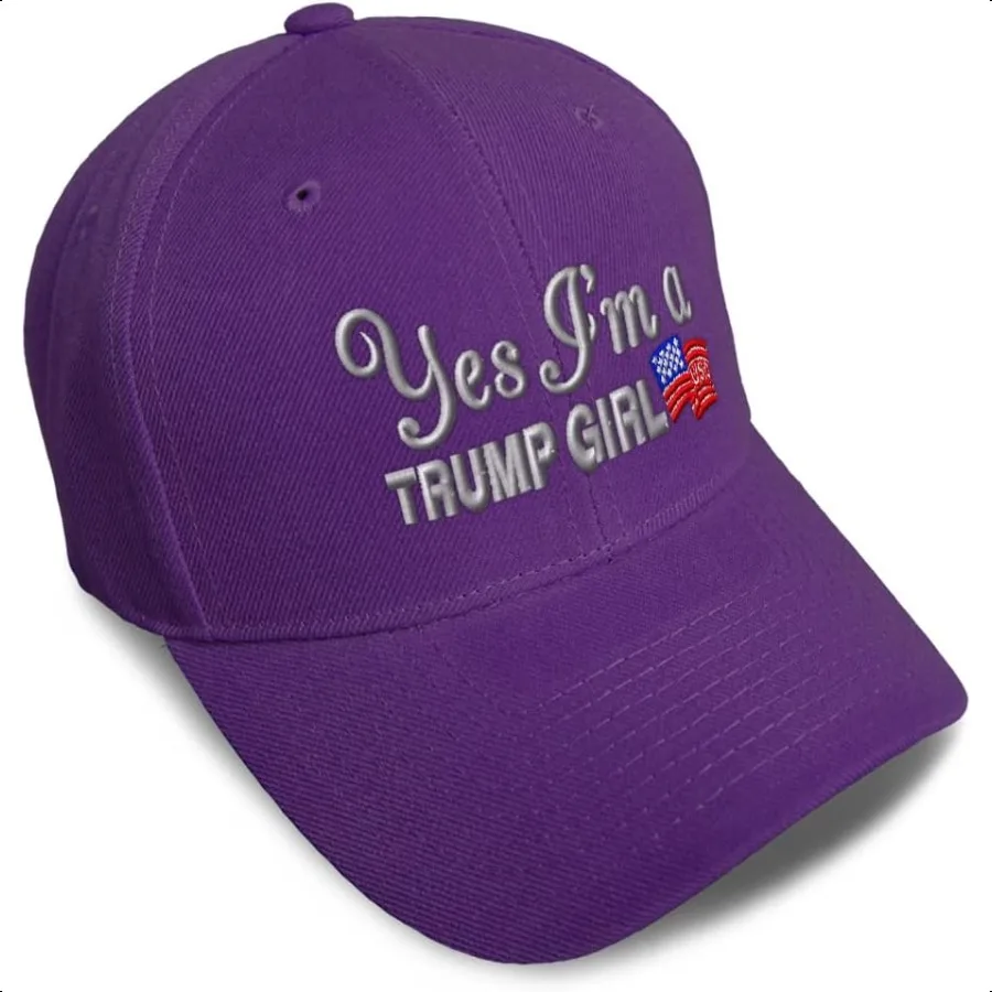 

Бейсболка Yes I'm A Trump Girl Woman Republican Dad Шапки для мужчин и женщин