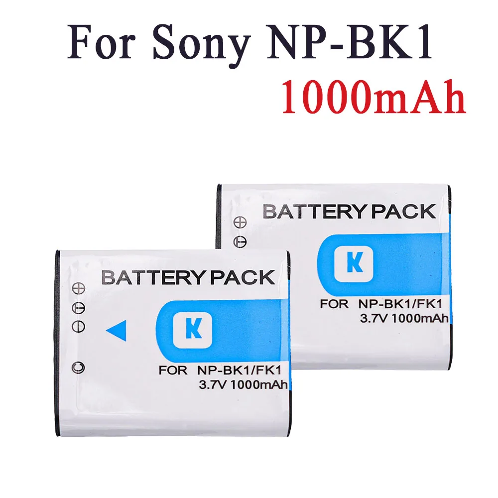 

Аккумуляторы NP-BK1 NPBK1 1000 мАч для Sony Cybershot MHS-PM5 DSC-W180 MHS-CM5 DSC W370 S980 S750 S780 S950 W190