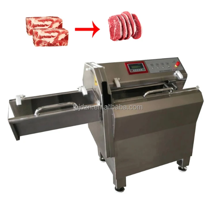 Máquina de sierra de huesos completamente automática, costillas de repuesto, filete de pescado, lámpara para picar carne de cerdo, cortadora de cordero