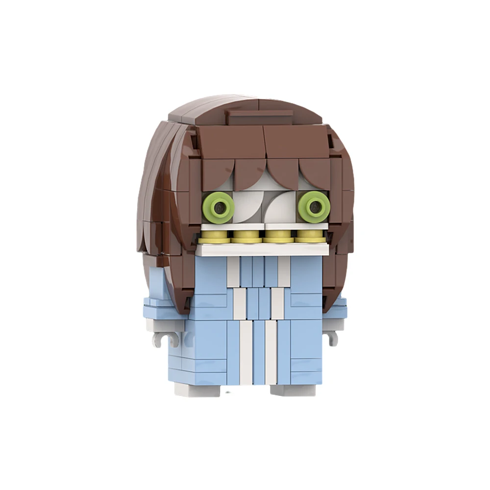 MOC Dantes Vergils Brickheadz Devils May Cry Building Blocks egan McNeil The Exorcist Action Figures Bricks Toys Kid Gift