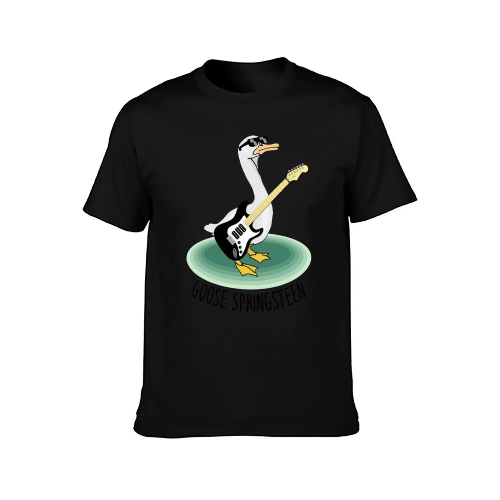 Goose Springsteen T-Shirt Casual Graphic Print Tee T-Shirt