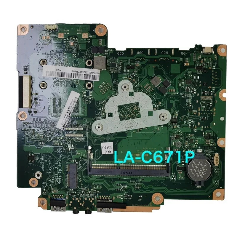 Suitable For Lenovo S200Z C2000 AIO Motherboard LA-C671P 00UW332 IBSWSC Mainboard 100% tested fully work