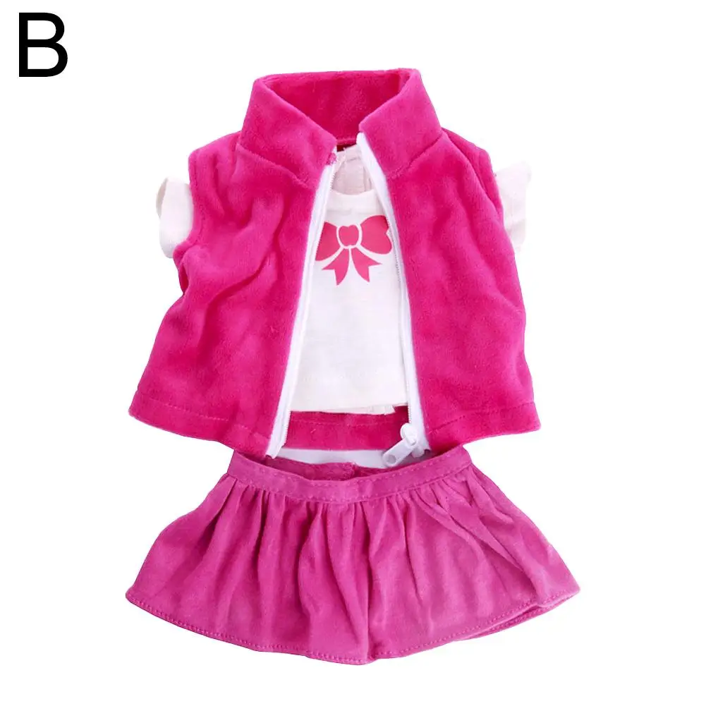 Conjunto de Ropa para muñeca americana de 18 pulgadas, accesorios de Ropa para muñeca de 43CM, Nenuco Ropa, juguetes DIY para niña, regalo