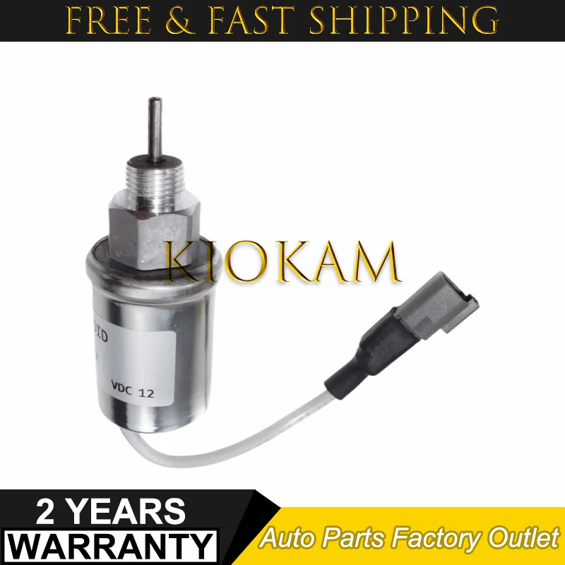 

U85206452 12V Stop Solenoid for Perkins 402D 403D 404D 404C 403C U85206450 U85206451 185206192 High Quality