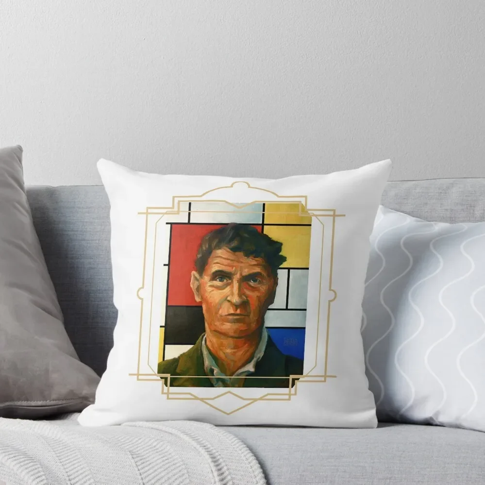 Ludwig Wittgenstein Throw Pillow Cushion Covers For Living Room christmas supplies pillow