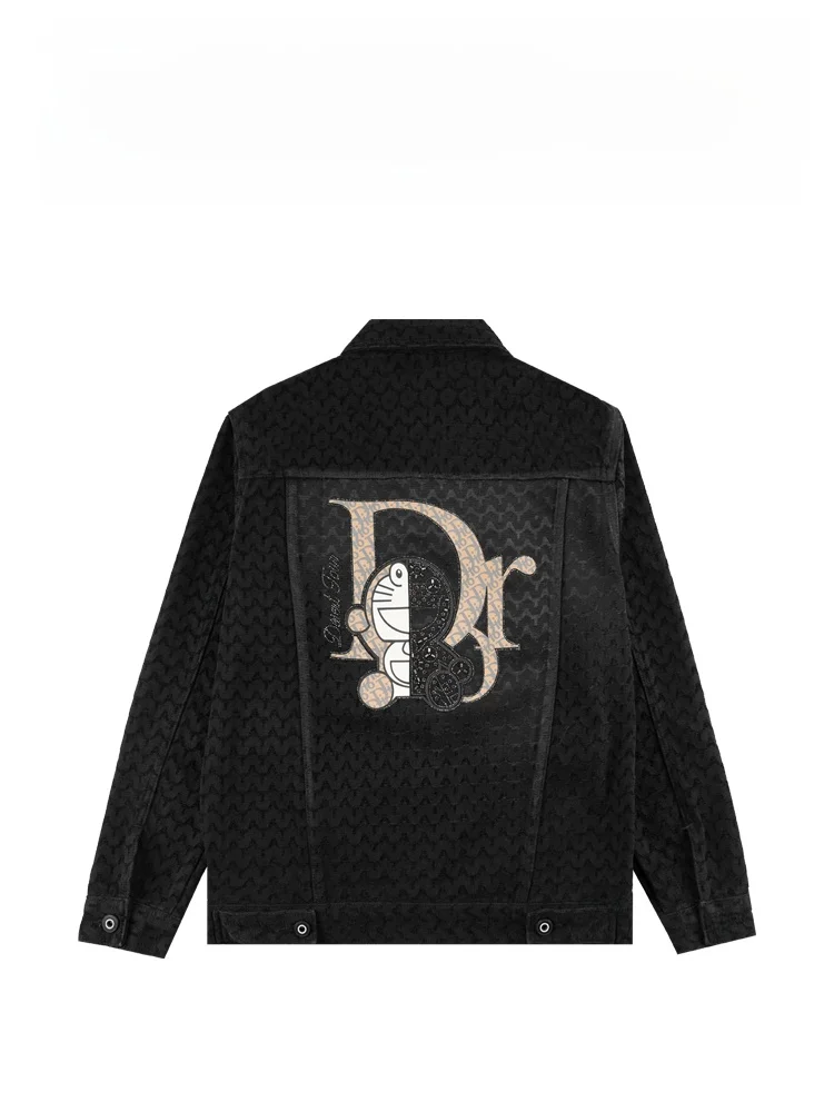 

BAIRBAOLIY Collaborative Premium Slim Fit Collared Denim Jaet for Men Youth Faion Outerwear