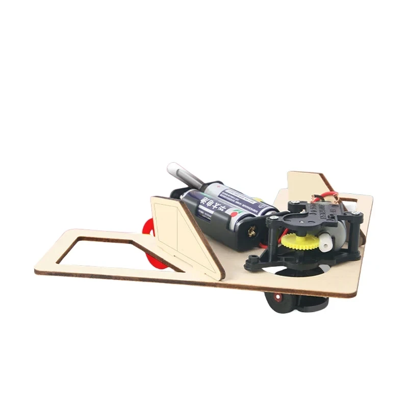 장애물 회피 과학 실험 자동차 로봇 초등학생을위한 DIY 키트 수동 지능 기술 장난감 선물