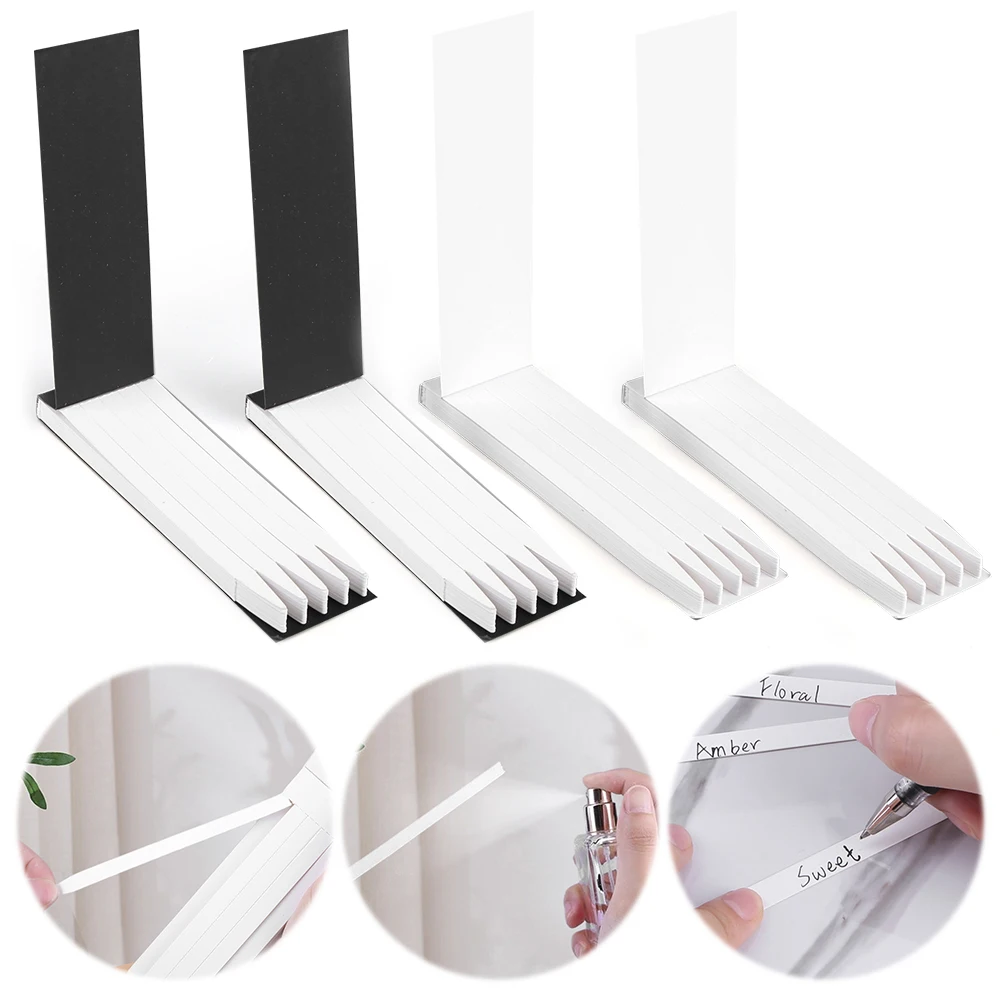 

400Pcs Perfume Test Strips Essential Oil Test Strip Perfume Blotter Strips White Perfume Test Paper Strips for Aromatherapy