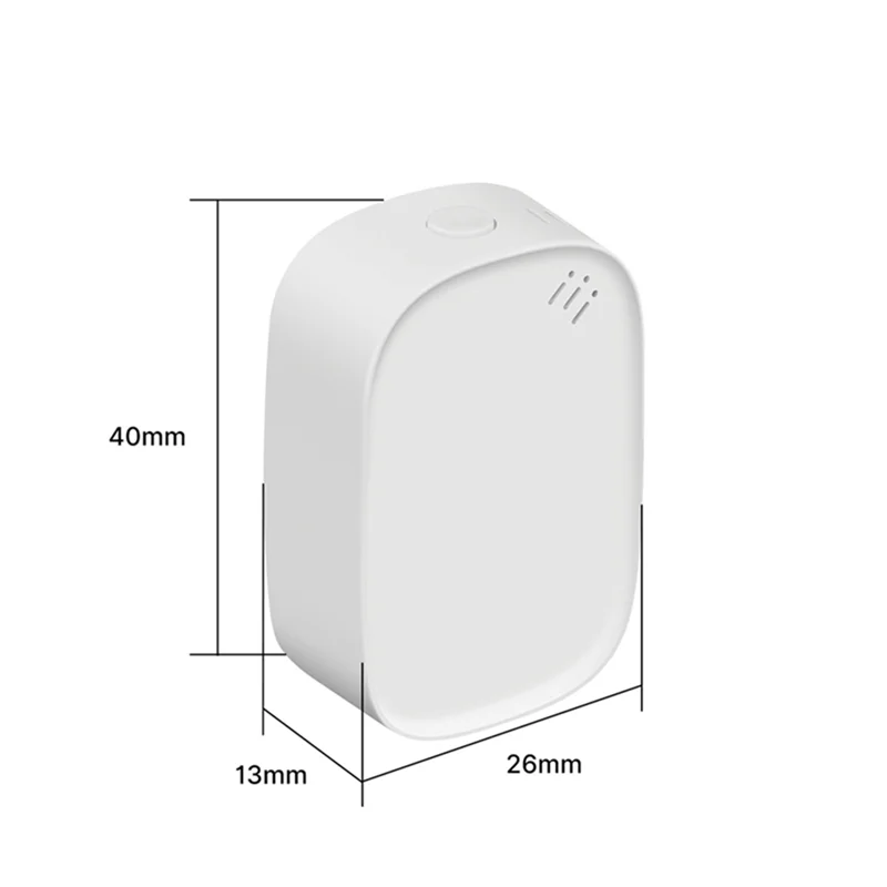 REPLA-APP Monitoring For Alexa Google Home 2 Pcs Tuya Zigbee Smart Temperature Humidity Sensor Indoor Hygrometer