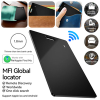 Wireless Charging Wallet Finder Works for apple Find My IP68 Waterproof Finder Card GPS Item Finder for Luggage Phones Passports