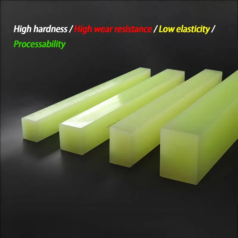 

Polyurethane Square Bar High Hardness 90A Wear-Resistant Elastic PU Plate Urethane Bar for Industrial Use