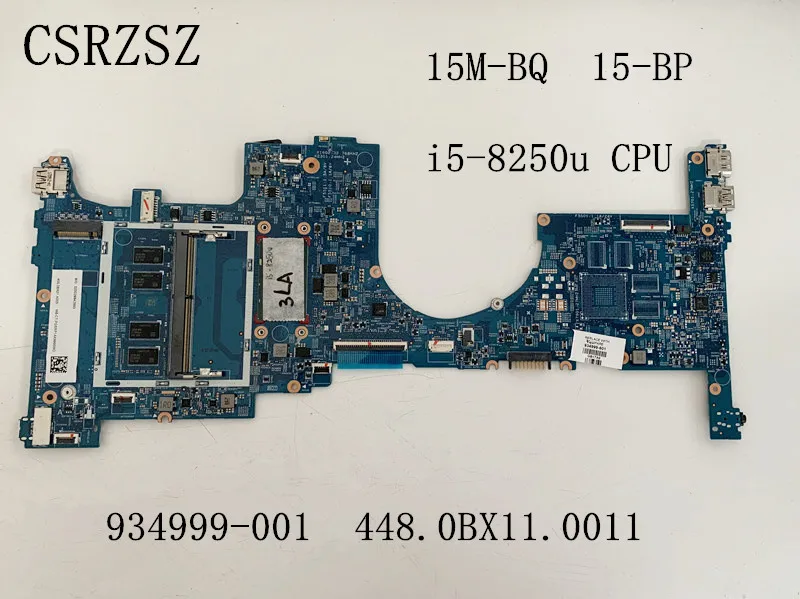 Mainboard For HP Envy 15M-BQ  15-BP  with i5-8250u CPU 934999-001 448.0BX11.0011  16906-1 Tested