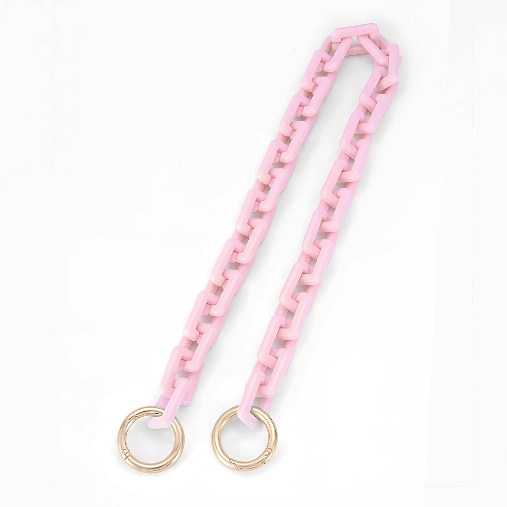 Correa de acrílico para bolso de mujer, accesorio de moda para bolso, correa de cadena reemplazable, accesorios para bolsos, asas para bolsos