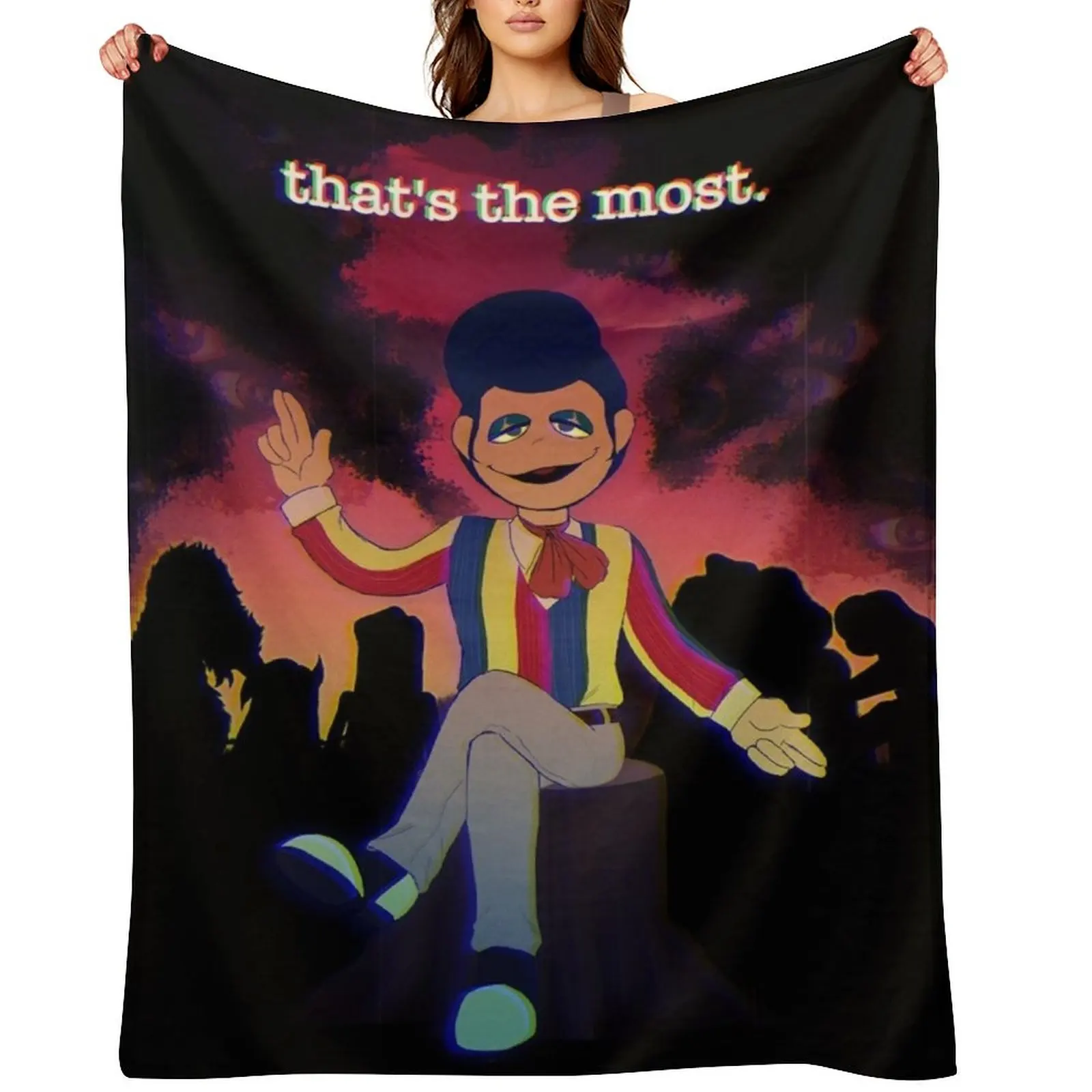 

Welcome Home Wally Darling Art Throw Blanket Blankets For Baby valentine gift ideas Plush Beautifuls Blankets