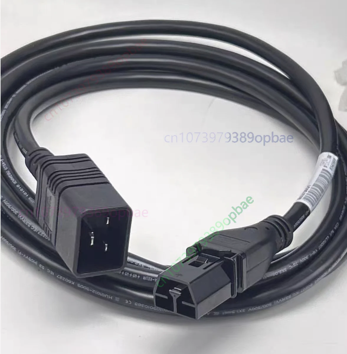 Replacement DC Power Cable for Anderson Saf‑D‑Grid Connector C20 to C14 3*1.5mm² 3M