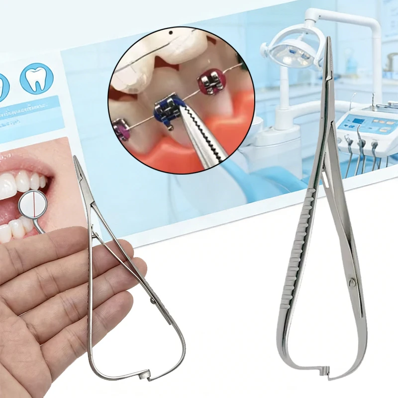 

Dental Orthodontic Elastic Ligature Ties Heavy Duty Ligation Rings for Braces Wire Fixing Orthodontic Plier Tool
