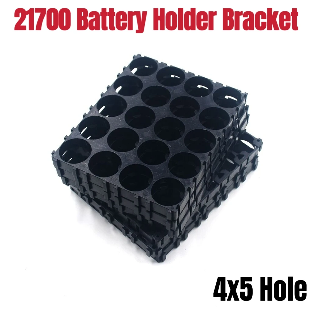 

21700 Lithium Battery Holder Bracket Plastic Brackets 21700 Battery Bracket for 21700 Batteries 1x3/1x2/3x4/3x5 DIY Accessories