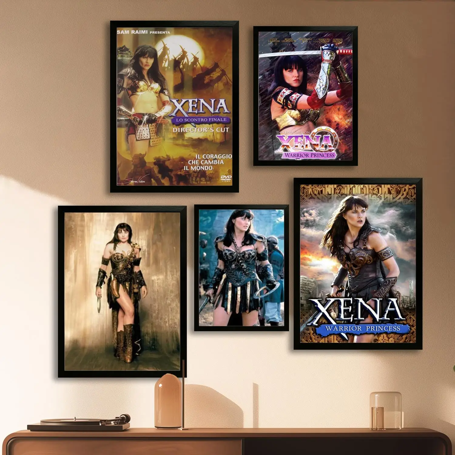 xena warrior princess Canvas Art Poster and Wall Art, Picture Print, Modern Family, Bedroom Decor, Posters,Decorative painting