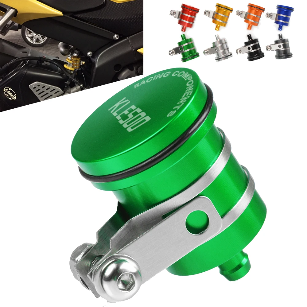 

Motorcycle Brake Clutch Tank Fluid For Kawasaki KLE500 KLE 500 1991-20071997 Reservoir Oil Fluid Cup 1992 1993 1994 1995 1996