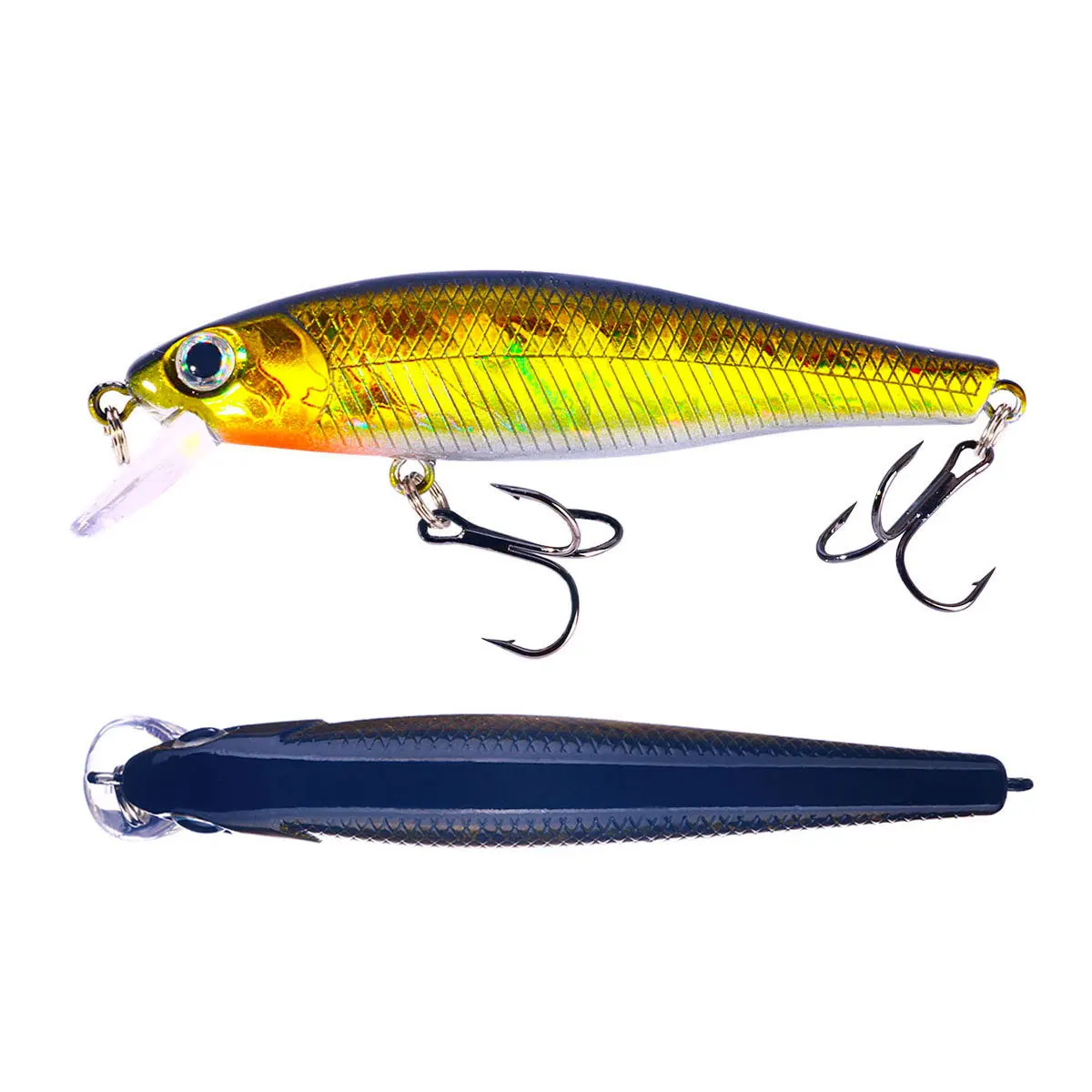 Minnow Crank Wobbler Jerkbait Angelköder 8,8 cm 9G Isca Künstlicher Carkbait Swimbait Tackle für Barsch Hecht Karpfen