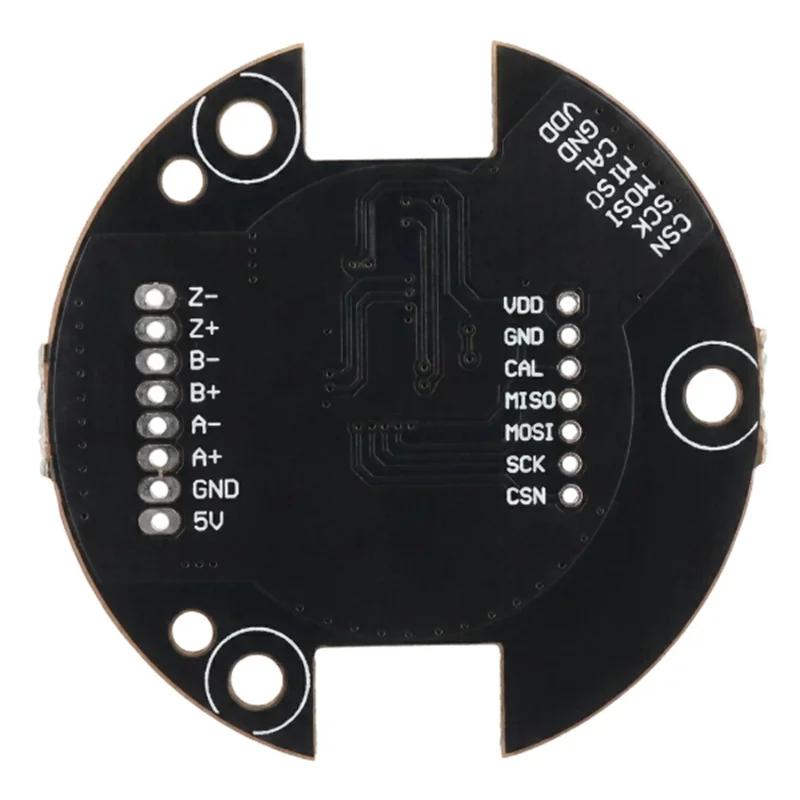 MT6835GT High Precision Magnetic Encoder, 21-Bit Magnetic Angle Position Sensor, SPI Interface Motor Development Breakout Board