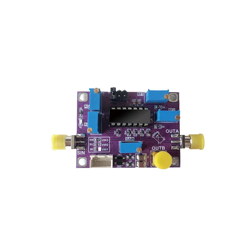 UAF42 Low-pass High-pass Bandpass Active Filter Module Adjustable in Gain and Specifically Designed for Electronic Competitions