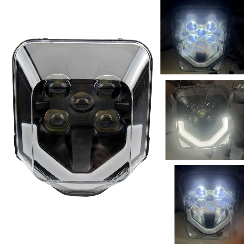 

Motorcycle Accessories Headlight LED Enduro Motocross Plate for Husqvarna TE TC FE FC 125-500 2012 To 2022 Tuning Dirt Pit Bike