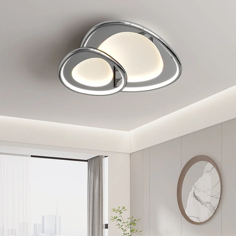 

SANDYHA Modern Minimalist Bedroom Ceiling Lights Full Spectrum Eye Protection LED Lamp for Living Room Decoration Study Lighting