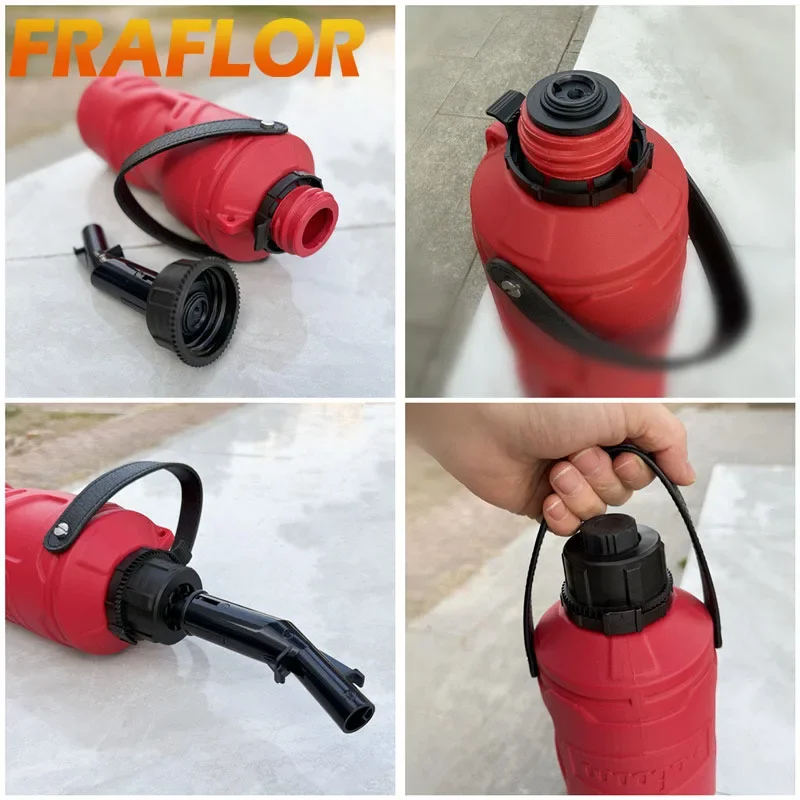 Motorcycle Cup Holder Installed Jerrycan Spare Fuel Tank Water Bucket Gas Can, 1.8L Oil Canister Small Backup Fuel Bottle