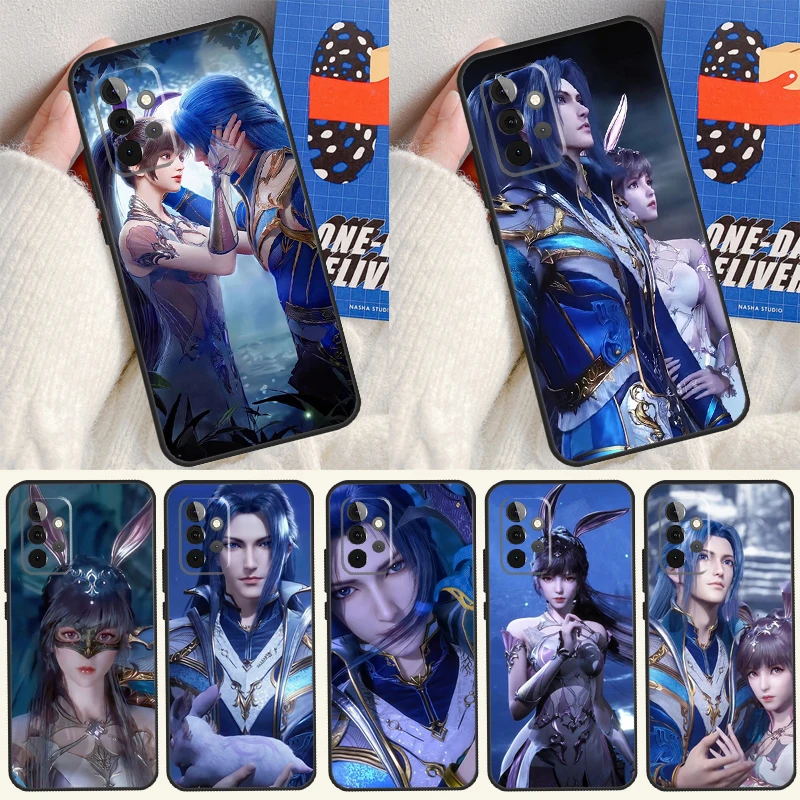 Чехол Douluo Dalu Soul land для Samsung Galaxy A34 A54 A14 A13 A53 A33 A73 A51 A71 A12 A22 A32 A52 A72 A52S