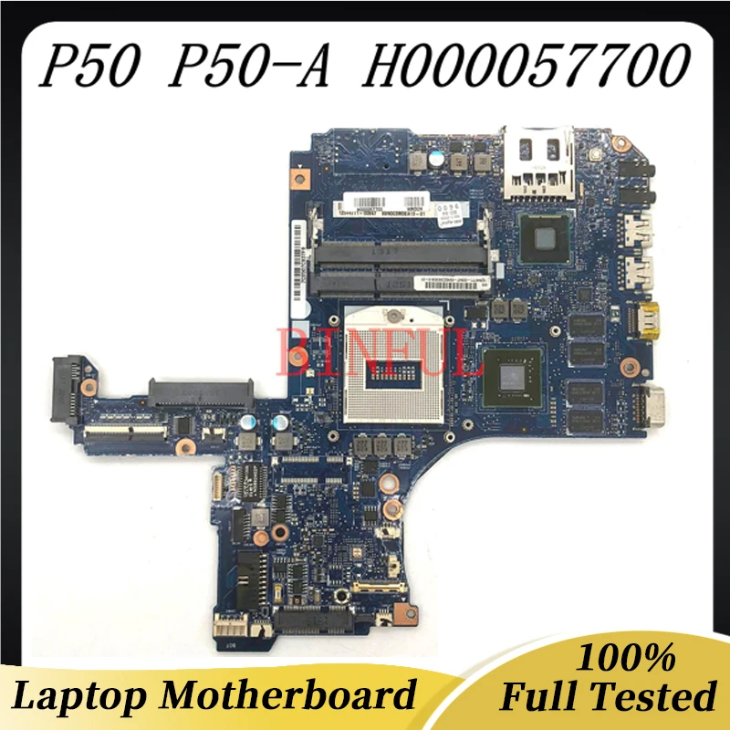 

H000057700 High Quality Mainboard For Toshiba Satellite P50 P50-A Laptop Motherboard HM86 GT740M GPU DDR3L 100% Full Tested OK