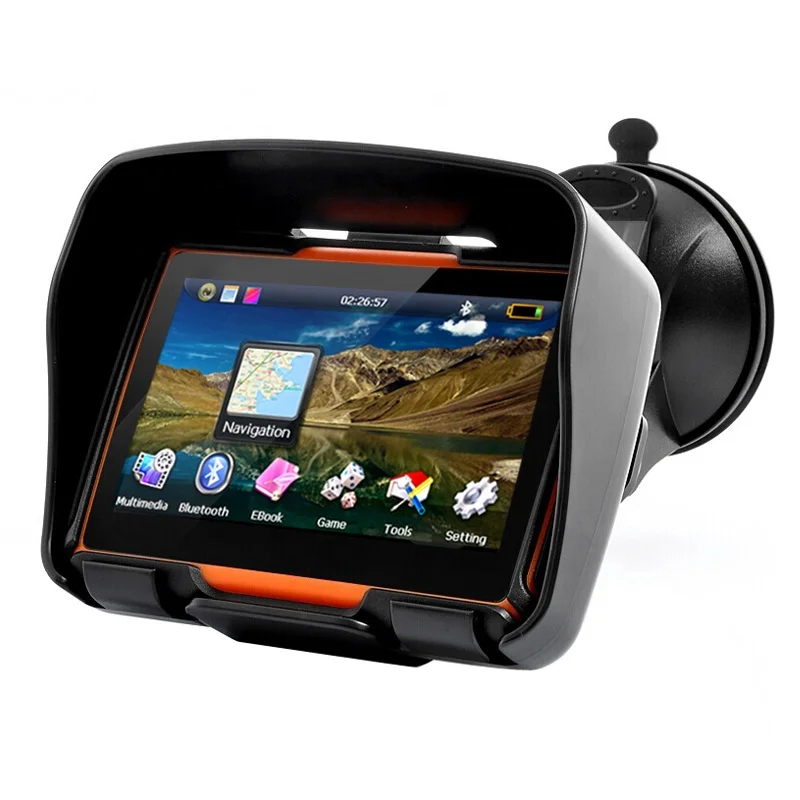 4.3 Waterproof Global Positioning System Navigator Screen OS Convenient Portable 1 Year Warranty Photo Viewer