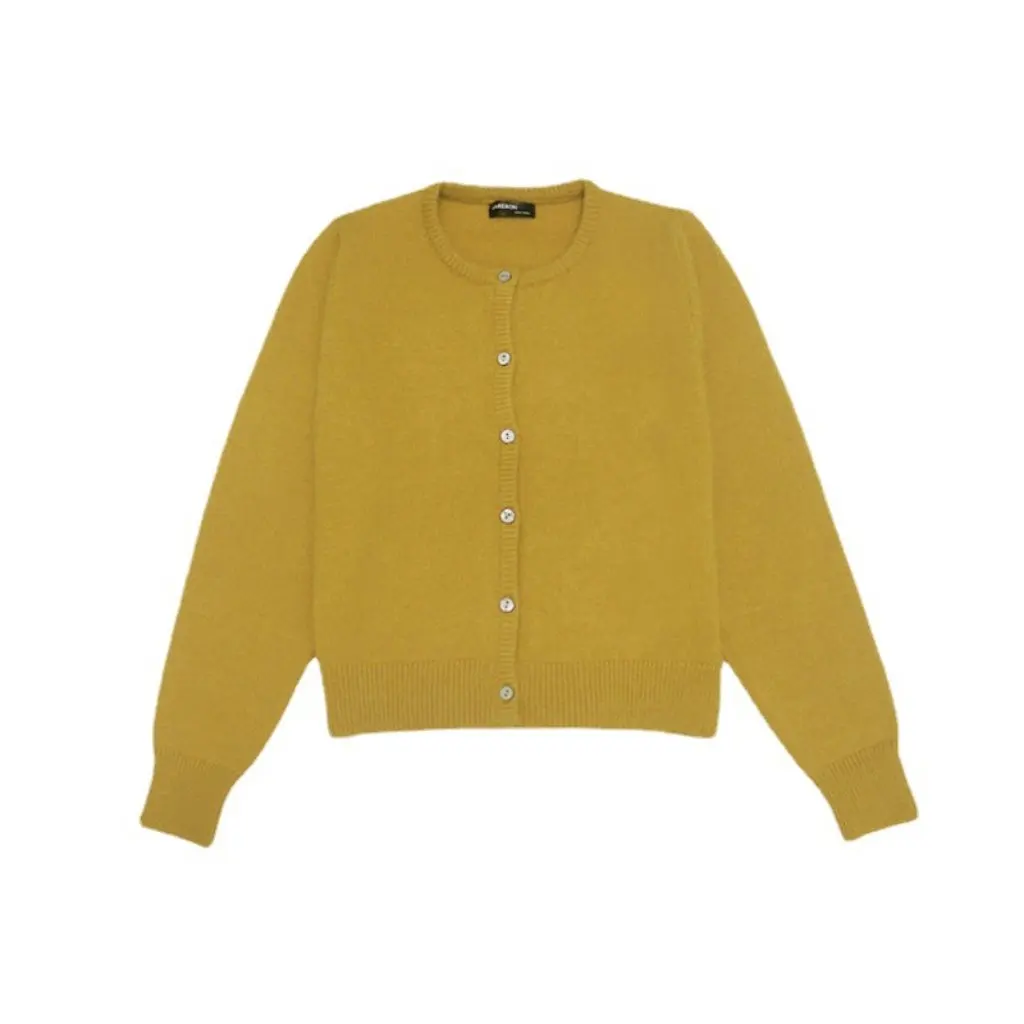 

Women's Retro Korean Knitted Cardigan Slim Fit Short Sweater Coat Casual Fashion Bottoming Shirt for Spring