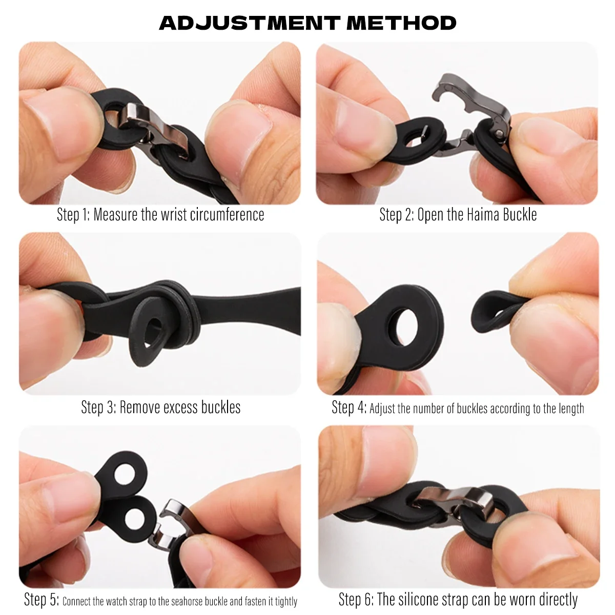 Rubber Strap for Xiaomi Mi Band 9 Stainless Steel Buckle Bracelet for Miband 9 NFC Fashion Lady Style Replacement Silicone Band - view 5
