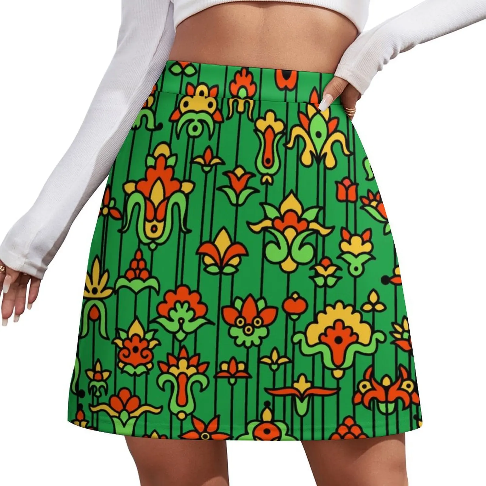 

growth Mini Skirt skirt for woman japanese style Summer dress kawaii skirt