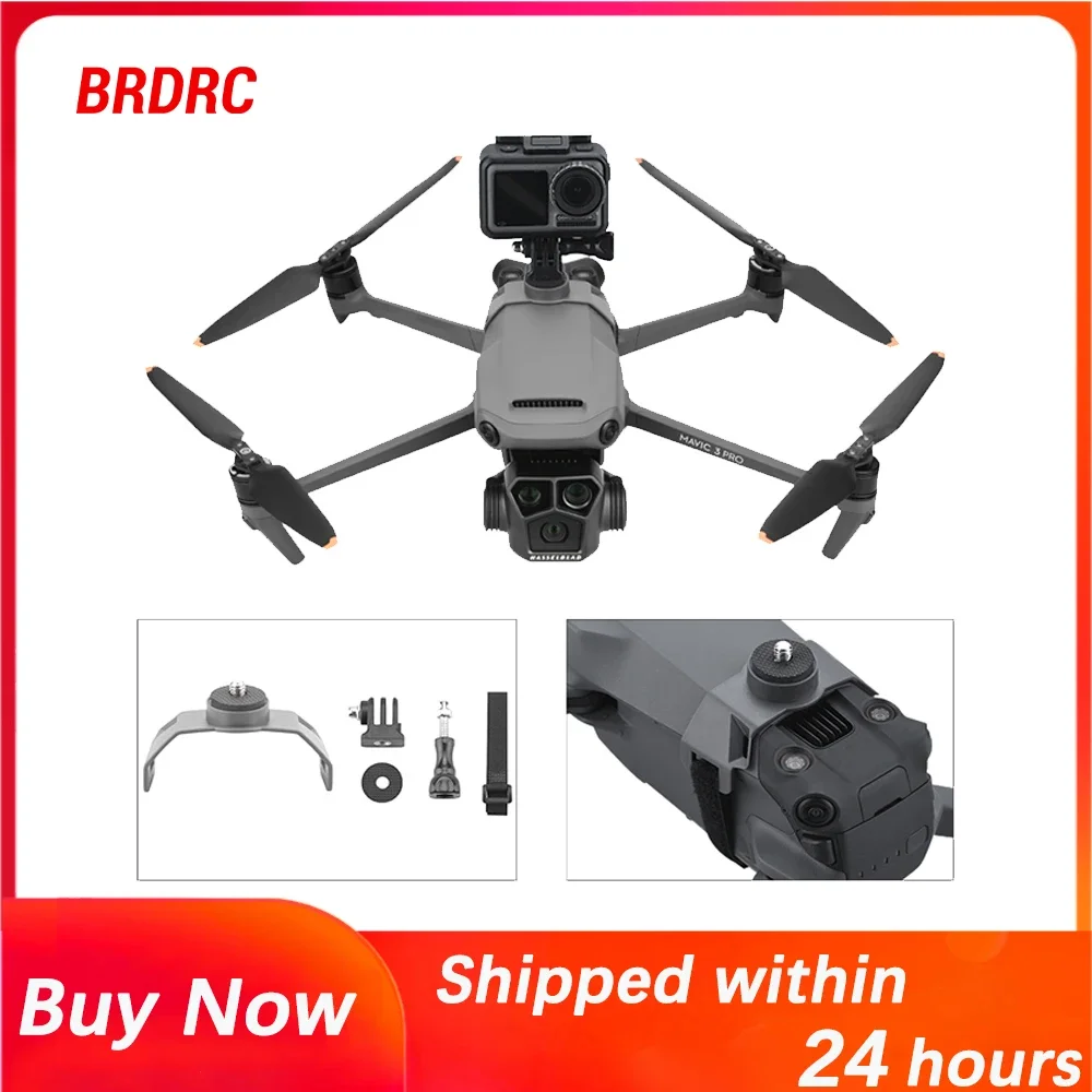 카메라 필 라이트 마운트 브래킷, DJI 매빅 3, 에어 2, 2S, 프로, 고프로, 오스모 액션 카메라 거치대 드론 액세서리, 최고 익스텐션 키트