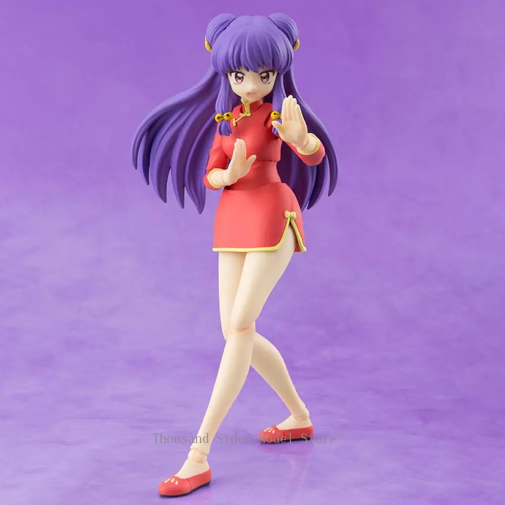 Bandai – figurine originale S.H.Figuarts Ranma 1/2, shampoing, modèle de décoration en PVC, 13CM, ornement de bureau, Anime, cadeau de collection
