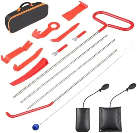 

Набор инструментов для ремонта автомобилей из 15 предметов из нержавеющей стали с сумкой для переноски