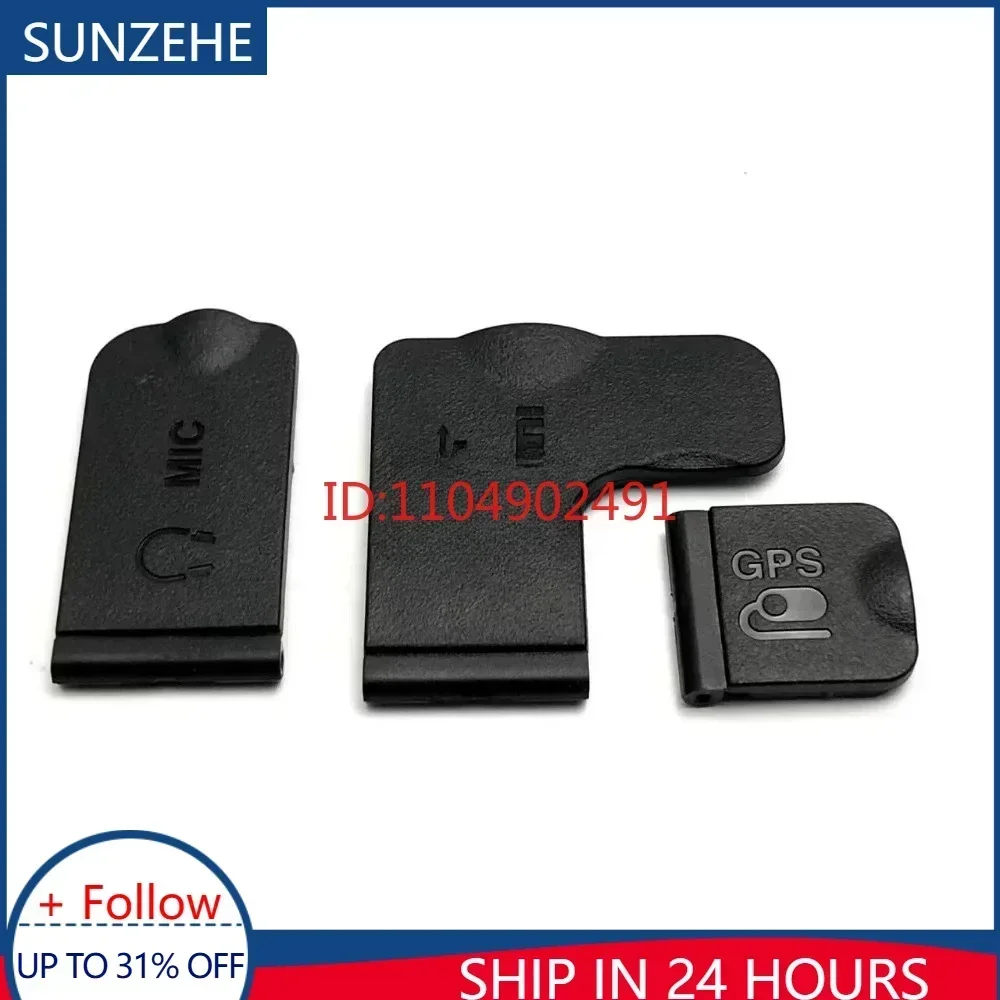 New for Nikon EOS D600 USB Rubber Lid Door HDMI-compatible MIC Cap Interface Cover Digital Camera Repair Part