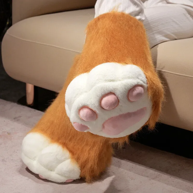 1 paar Vogel Vleugels Harige Pluche Dier Klauwen Wearable Cosplay Props Fursuit Kostuum Beest Kigurumi Dier Kostuum Accessoires