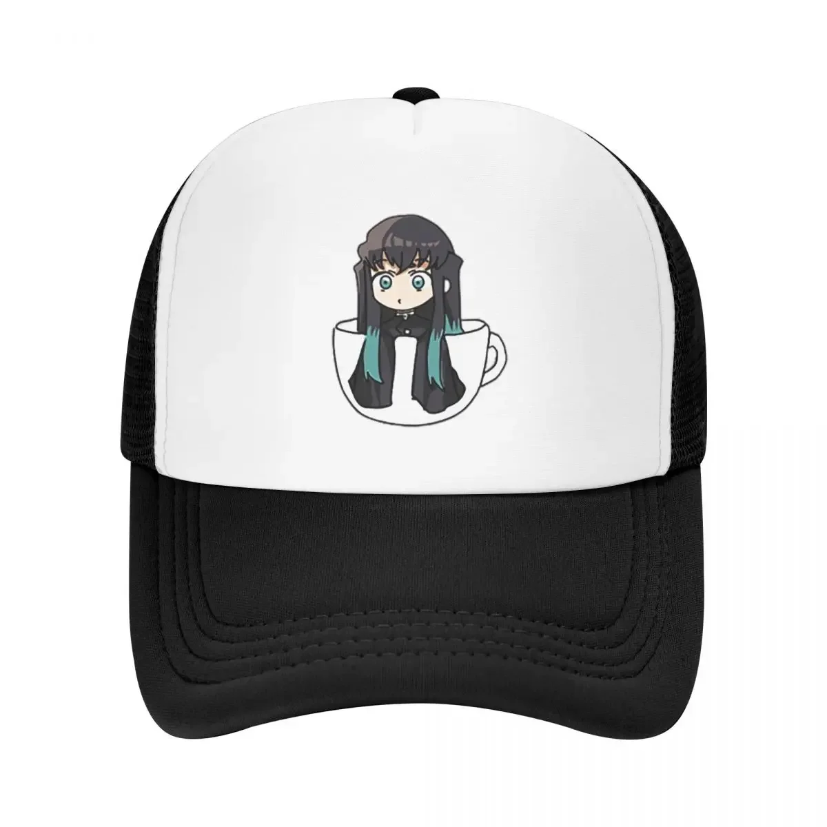 

2025 Muichiro Tokito Cap Fashion Casual Mesh Baseball Caps Adjustable Hat Hip Hop Summer Unisex Baseball Hats Polychromatic