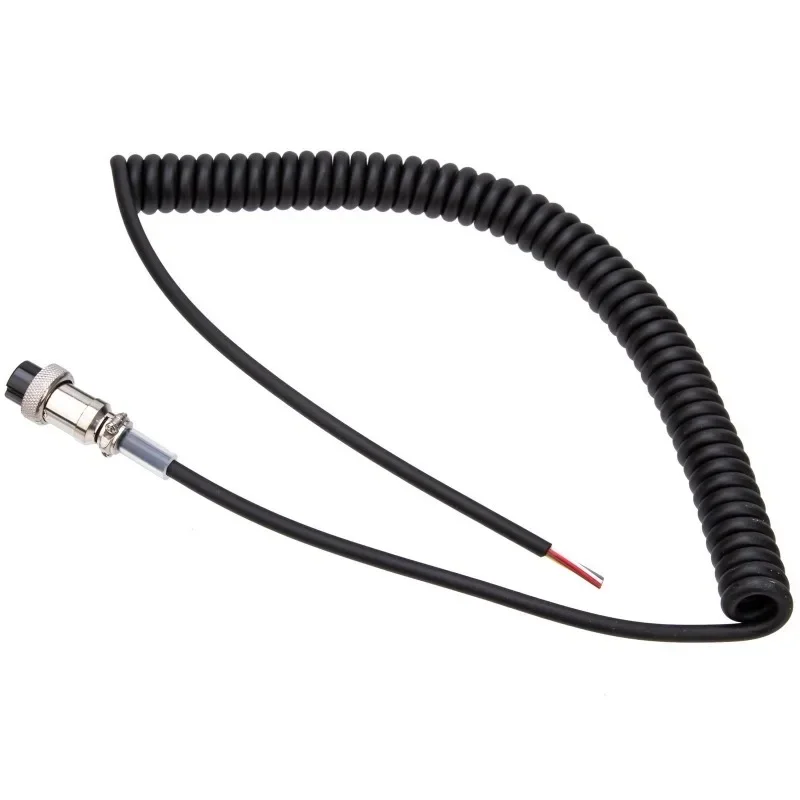 8-pins microfoonverlengkabel voor VHF/UHF-band Handheld luidspreker Mic Wire Vervanging Walkie Talkie-onderdelen voor Alinco EMS-57 EM